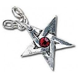 Collier Crystal pentagram