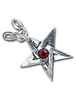 Collier Crystal pentagram