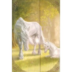 Notes-book licorne et son petit, petit format