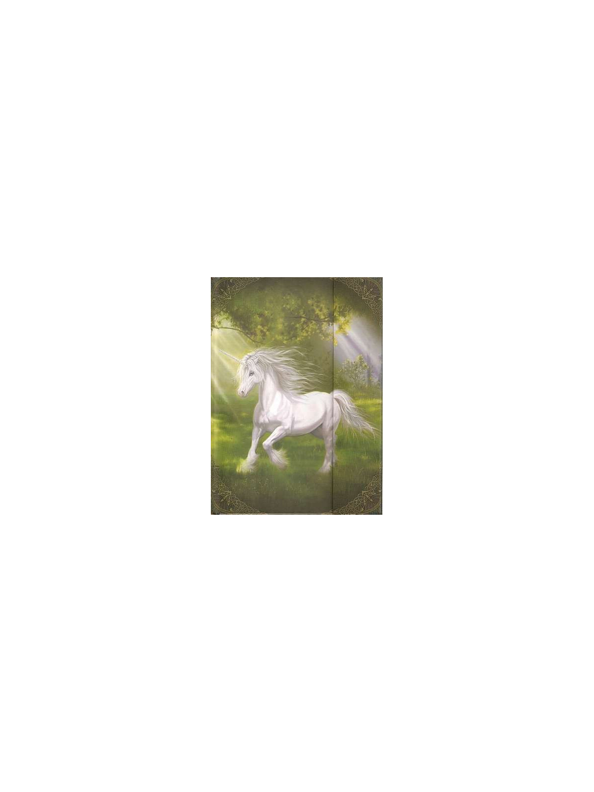 Notes-book Licorne au galop, grand format