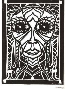 Linogravure Irae (édition limitée)