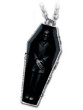 Collier Nosferatu's rest, bijou alchemy gothic en stock à la boutique ciel rouge à dijon