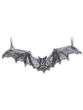 le Collier Gothic bat 
est en stock au magasin ciel rouge à Dijon