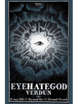 Affiche Eyehategod / Verdun
