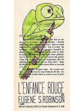 Affiche L’enfance rouge / Eugene S. Robinson