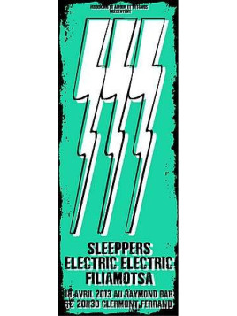 Affiche Sleeppers / Electric electric / Filiamotsa