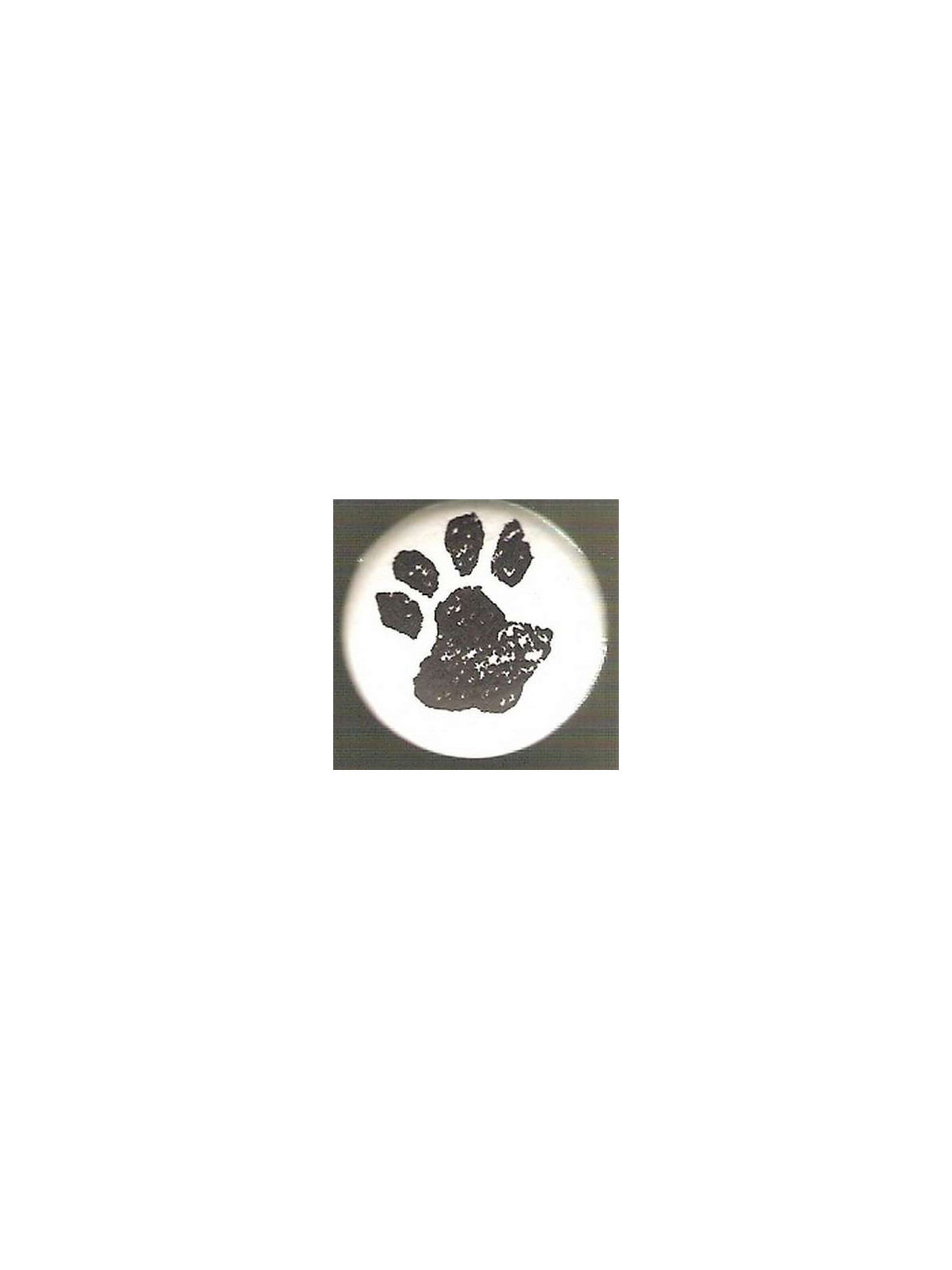 Badge blanc Empreinte