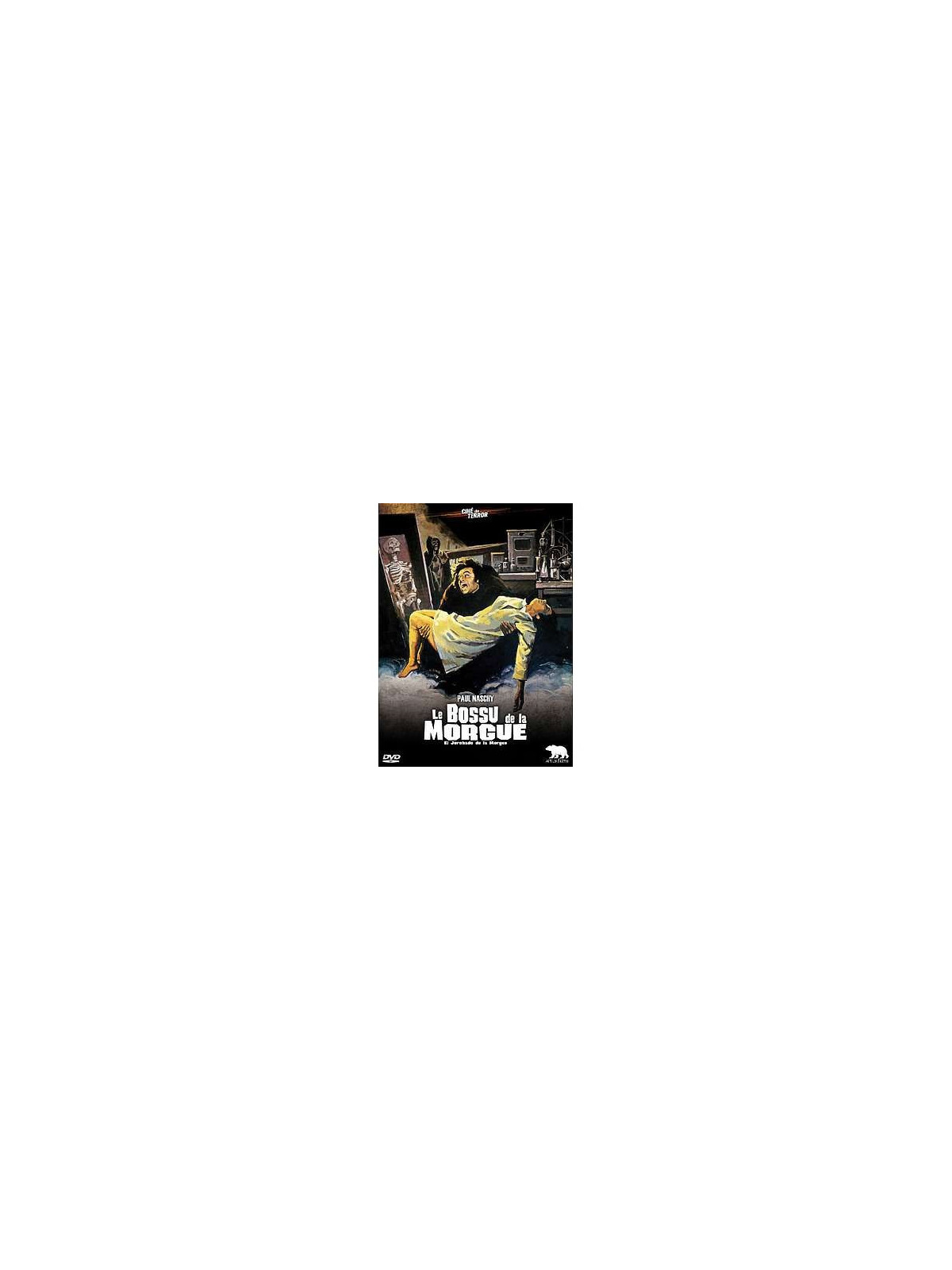 Le bossu de la morgue (DVD + livre)