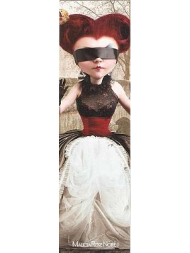 Marque-page La reine rouge avec enveloppe
