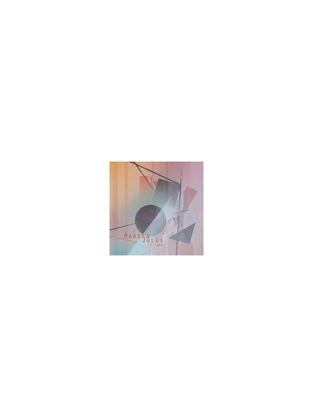 Marsen Jules at GRM (Ltd edition CD)