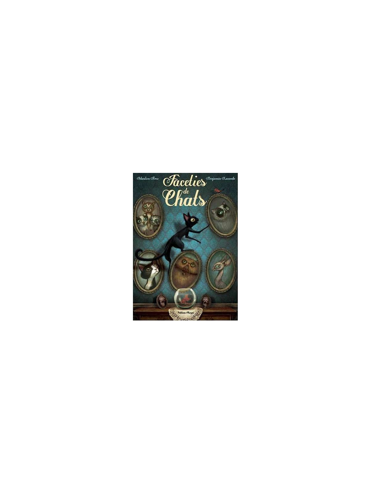 le livre de Benjamin Lacombe & Sébastien Perez : Facéties de chats est en stock à la librairie indépendante Ciel rouge à Dijon