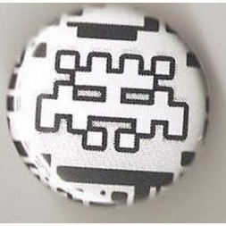 Badge Space invader