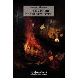 le livre de Laurent Mantese : Le comptoir des épouvantes est en stock à la librairie ciel rouge à dijon