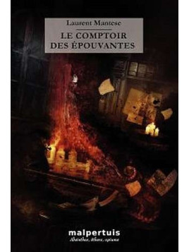 le livre de Laurent Mantese : Le comptoir des épouvantes est en stock à la librairie ciel rouge à dijon