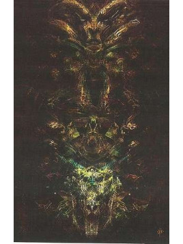Carte postale Sombre totem 