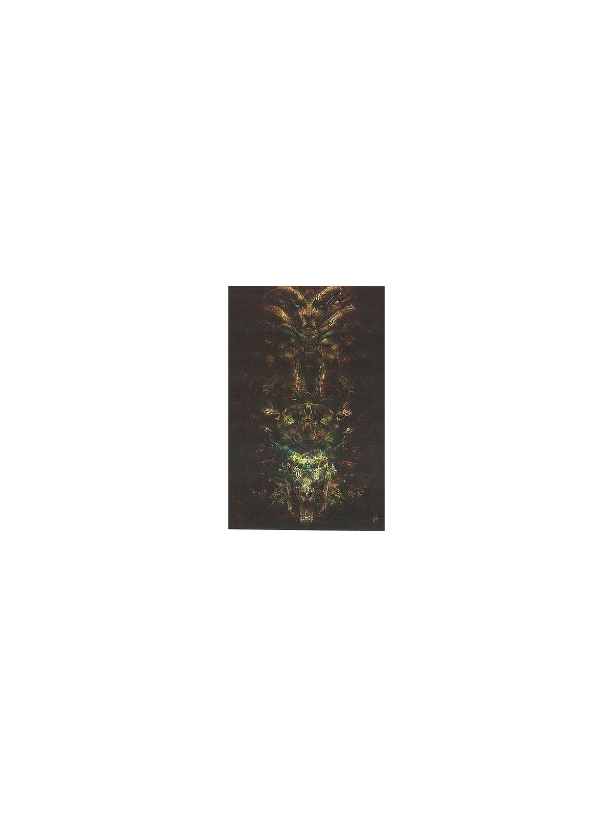Carte postale Sombre totem 