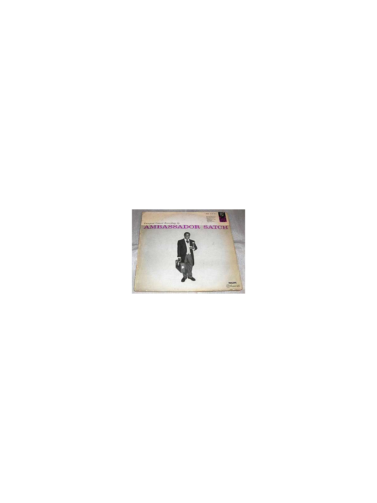 European concert recordings by Ambassador Satch (12’’ vinyl)