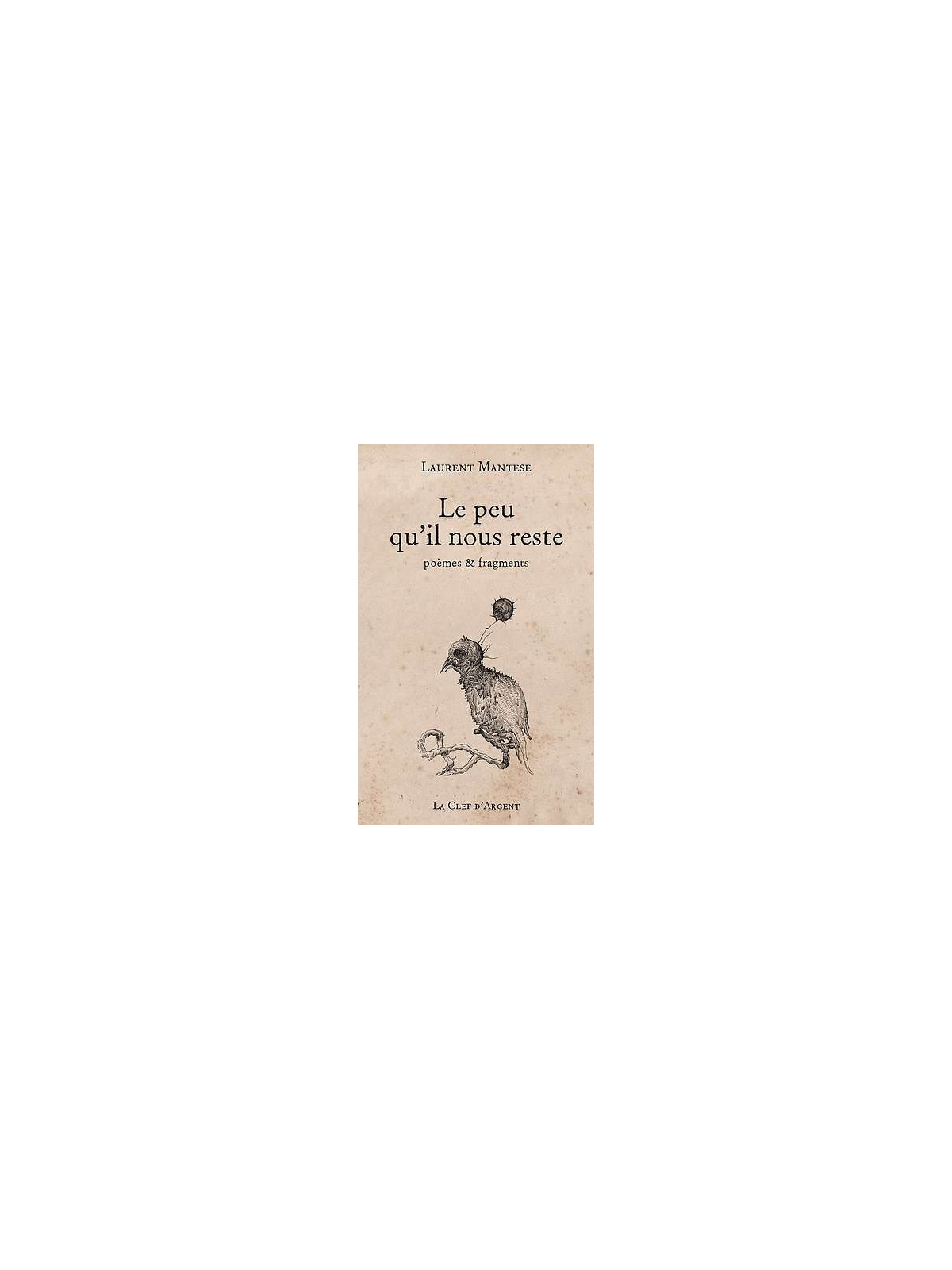 Laurent Mantese livre Le peu qu’il nous reste en stock à ciel rouge dijon