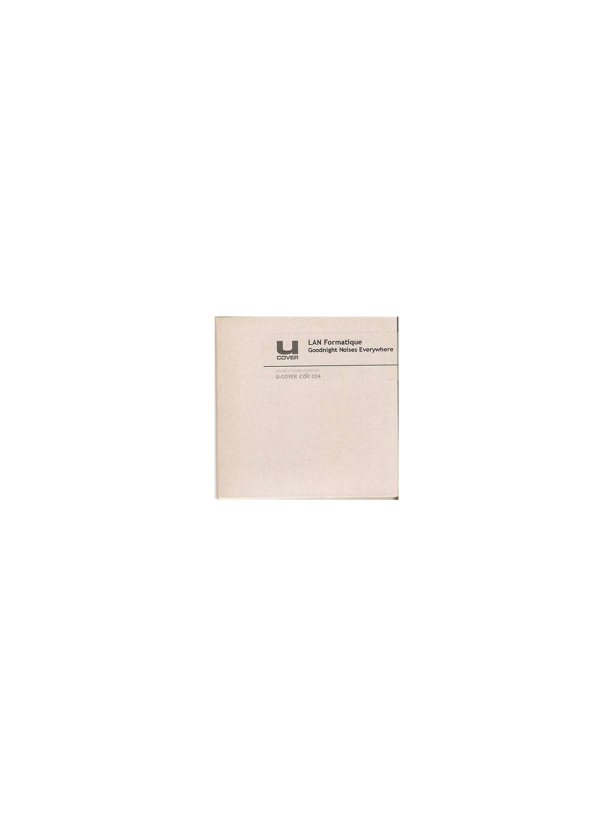 Goodnight noises everywhere (Ltd edition CD-r)
