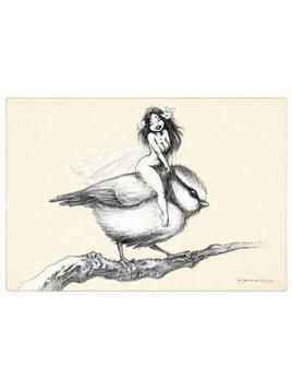 Fée à la mésange