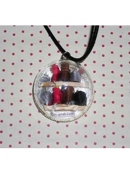Collier dôme Ma petite bibliothèque