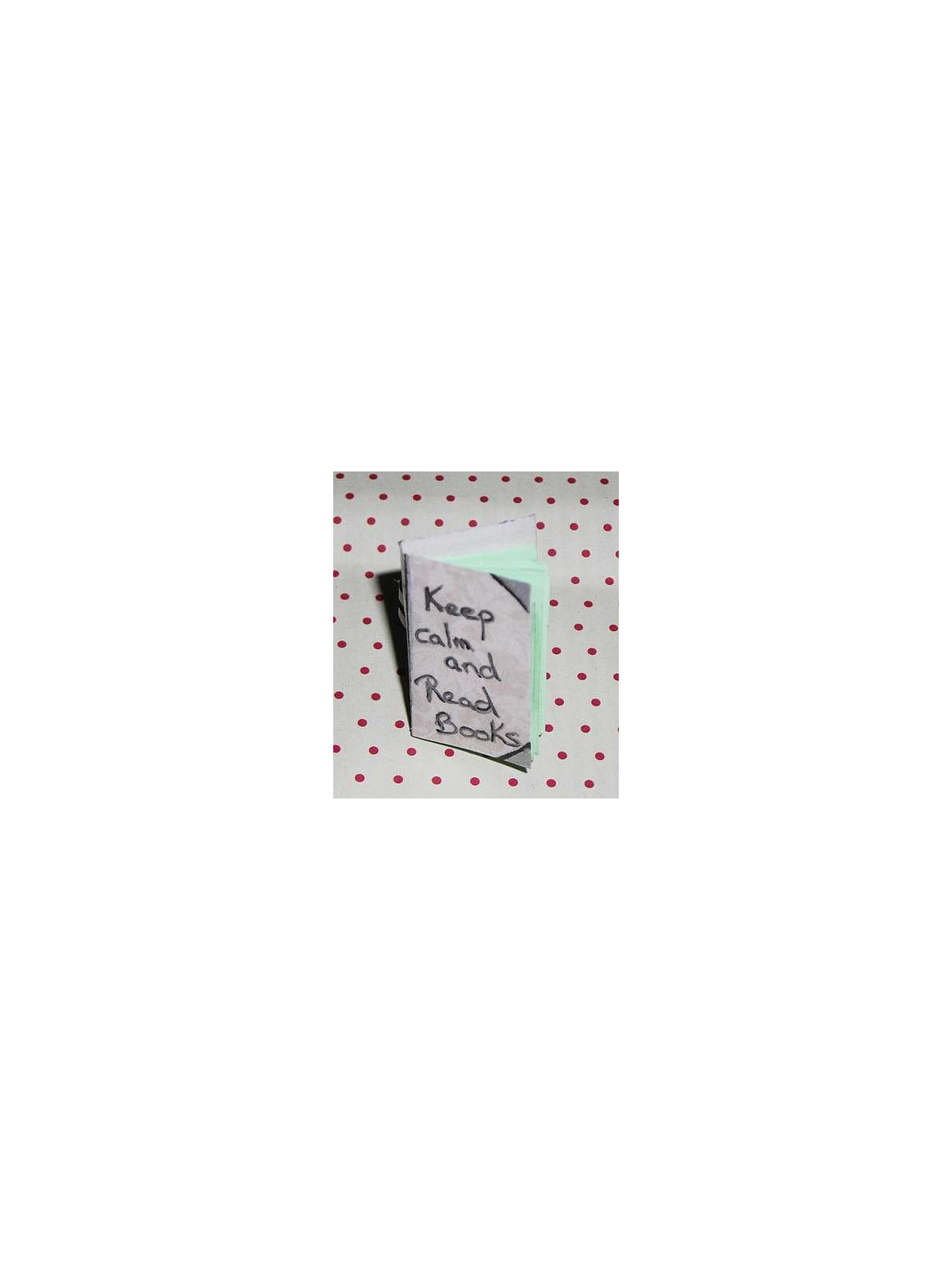 Bague livre Keep calm and read books