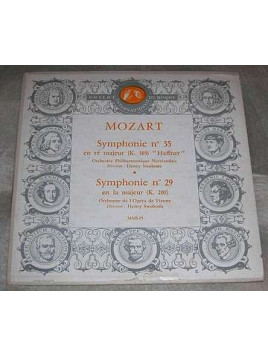 Symphonie n°35 / symphonie n°29 (10’’ vinyl)