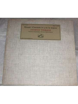 Concerto N°5 en la majeur (10’’ vinyl)