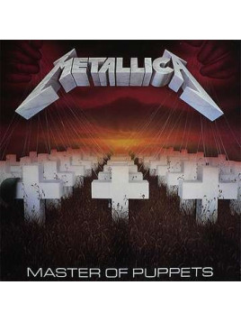 le disque de Metallica : Master of puppets est en stock en CD à ciel rouge, disquaire à Dijon