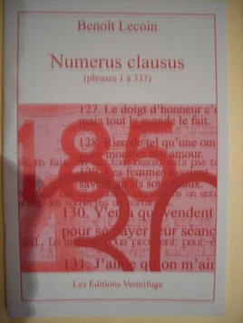 Numerus clausus (phrases 1 à 333)