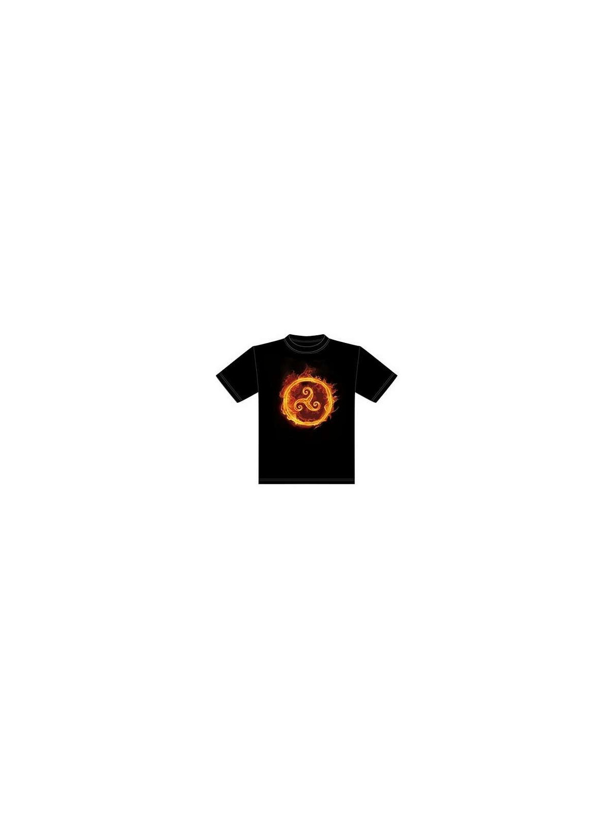 T-shirt Triskell feu