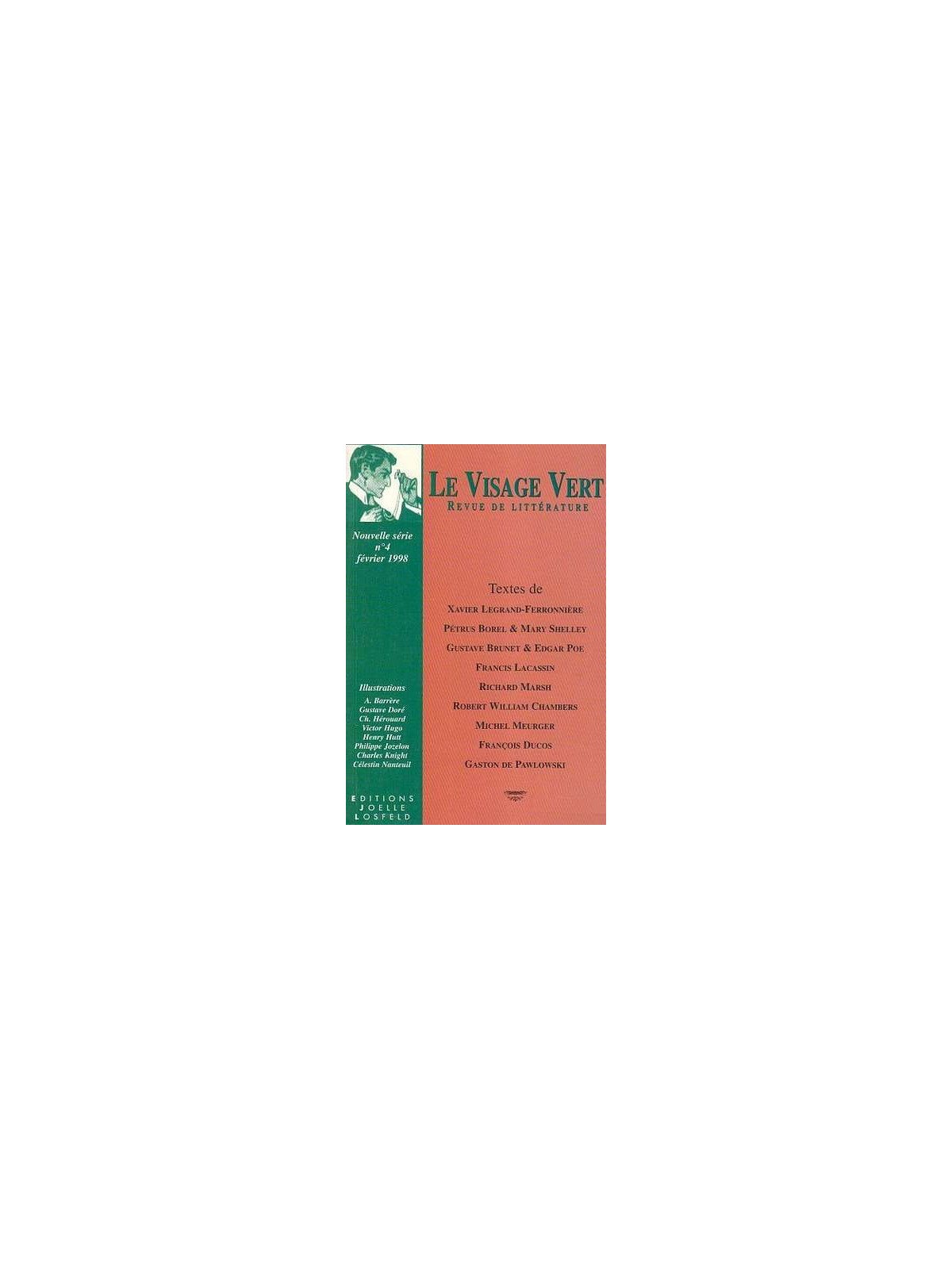 le livre Le visage vert 4 est en stock à la librairie ciel rouge à dijon