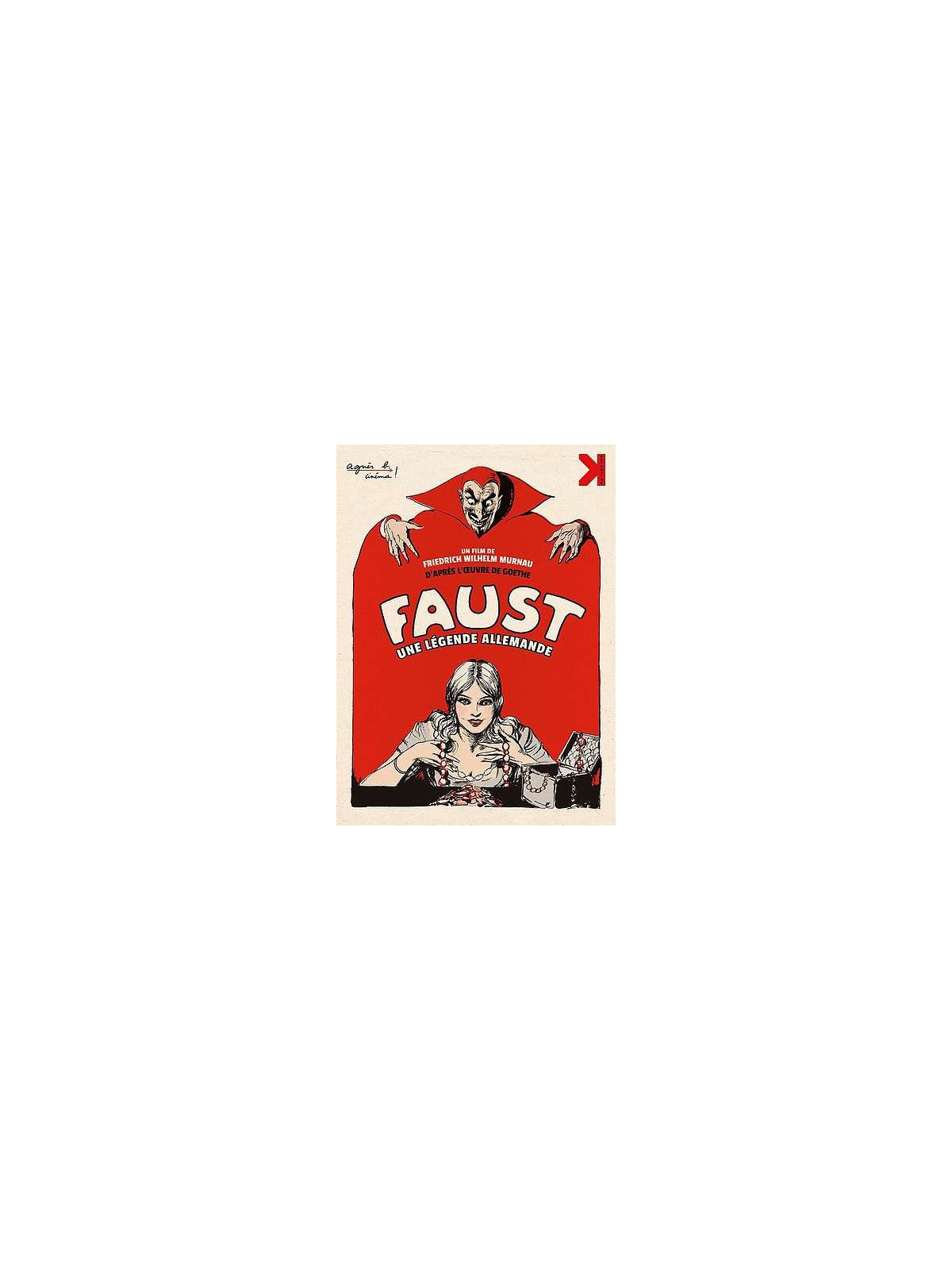 Le dvd fantastique Faust – une légende allemande de Friedrich Wilhelm Murnau est disponible à Ciel rouge Dijon