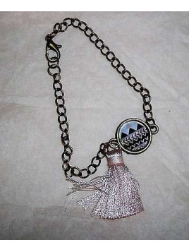 Bracelet motifs indiens & pompon