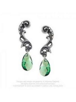 Paire de boucles d’oreilles Night queen