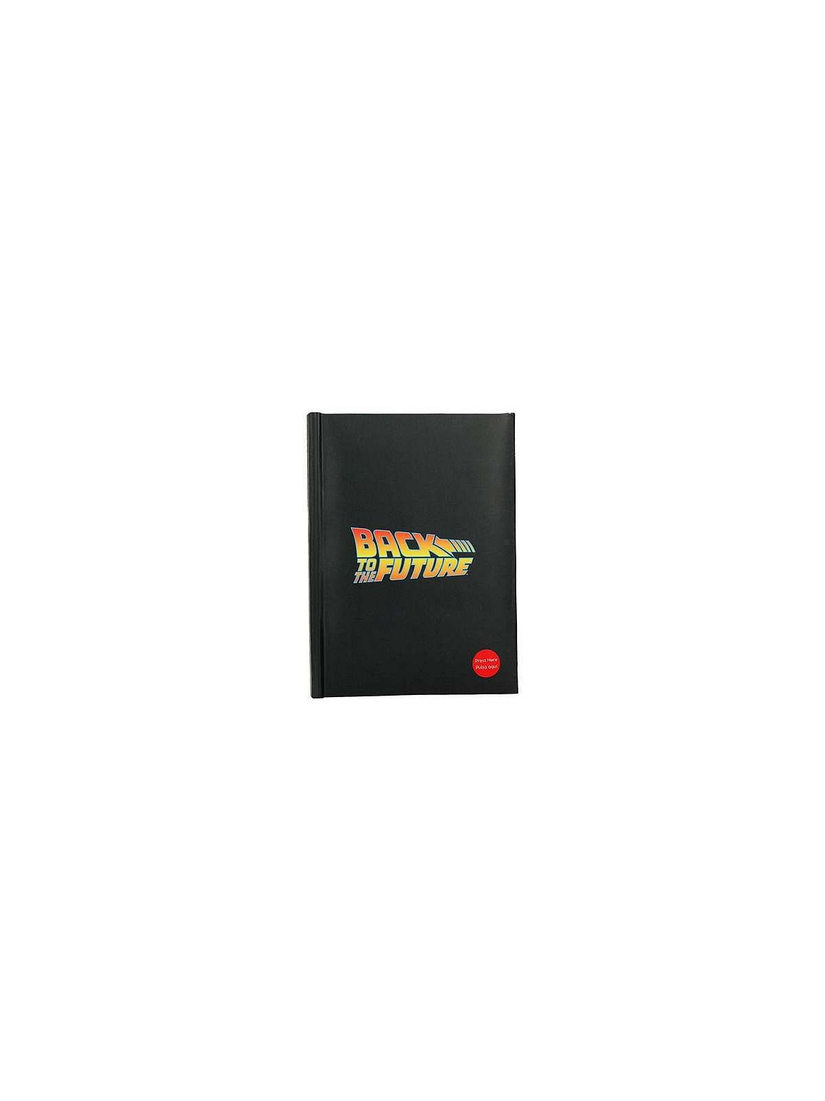 Carnet lumineux Back to the future