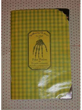 Carnet à couverture transparente Poke potion