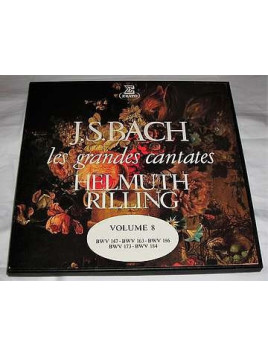 Le disque de Johann Sebastian Bach : Les grandes cantates volume 8 est disponible en vinyle à Ciel rouge