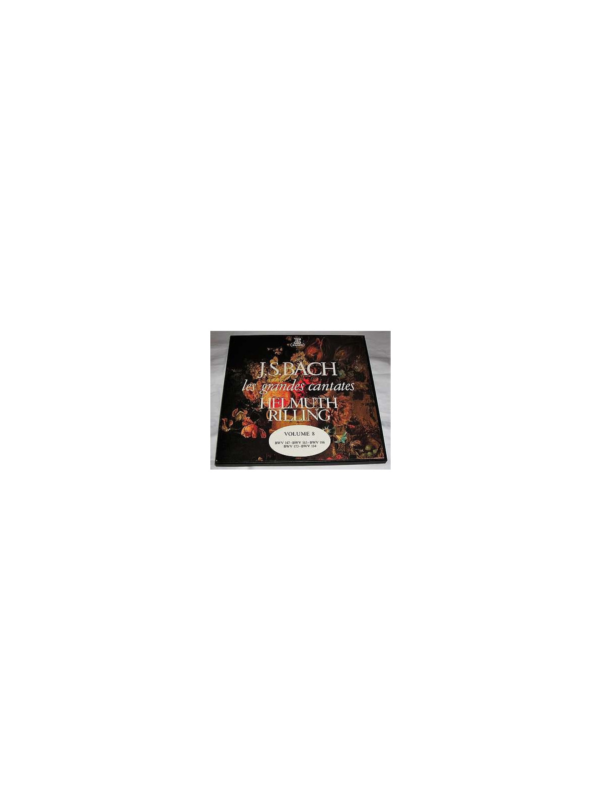 Le disque de Johann Sebastian Bach : Les grandes cantates volume 8 est disponible en vinyle à Ciel rouge