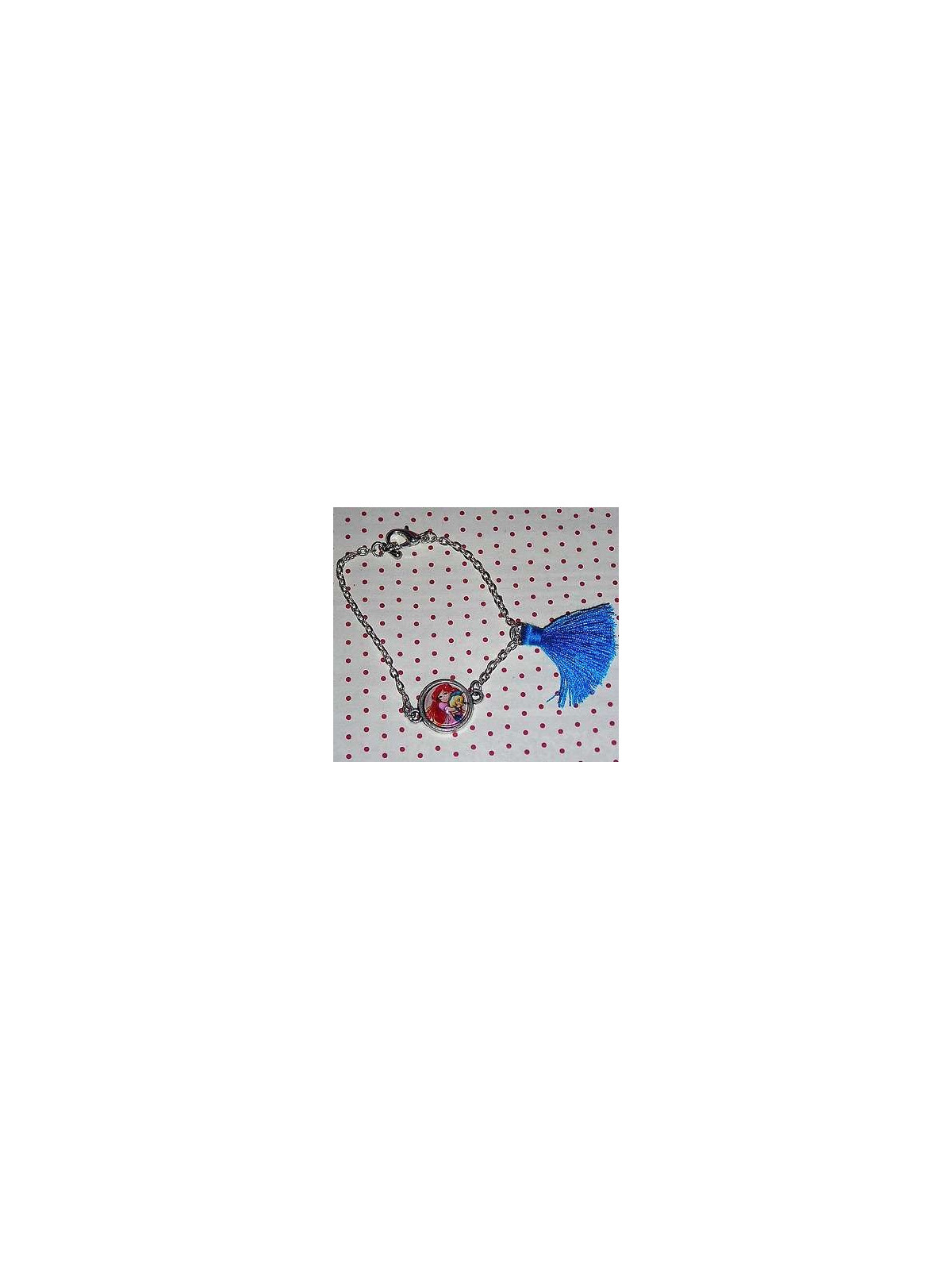 Bracelet cabochon Petite sirène