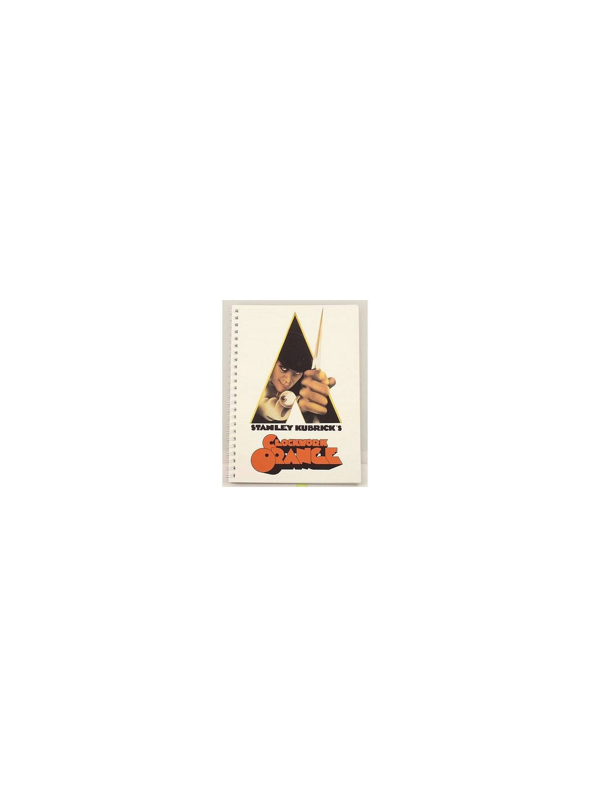 Carnet souple à spirales Clockwork orange