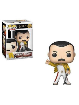Figurine pop! Queen : Freddie Mercury (Wembley 1986) (N°96)