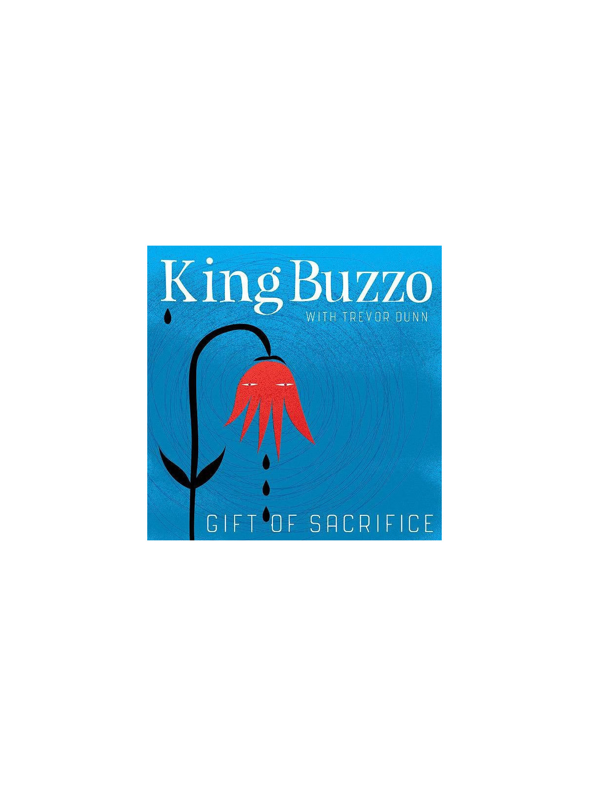 King Buzzo with Trevor Dunn disque Gift of sacrifice en stock en vinyle à ciel rouge dijon