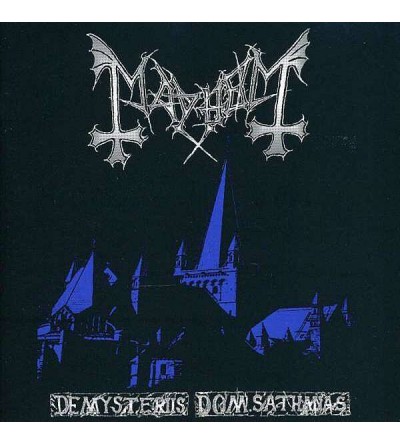 Le disque de Mayhem : De mysteriis dom sathanas est disponible en cd à Ciel rouge, disquaire à Dijon
