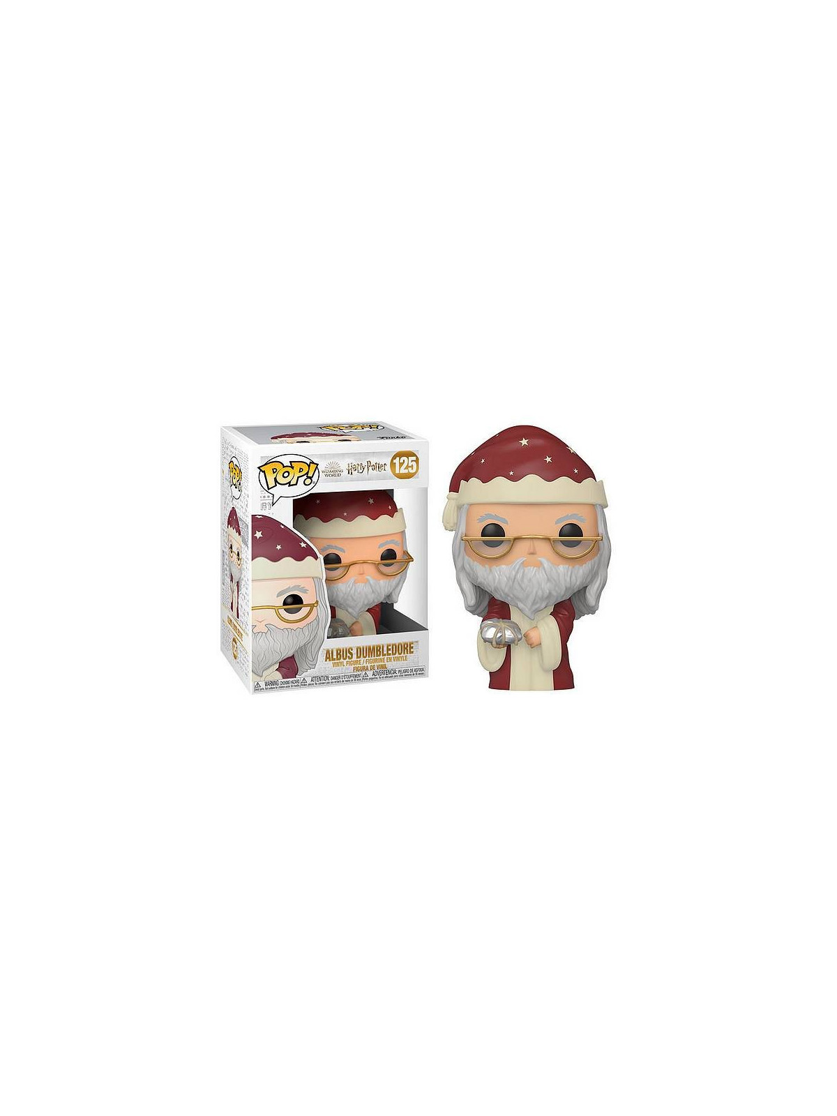 la Figurine pop! Harry Potter : Holiday Albus Dumbledore (N° 125) est en stock au magasin ciel rouge à dijon