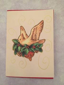 Carte postale pop-up cadeaux roses et rouges