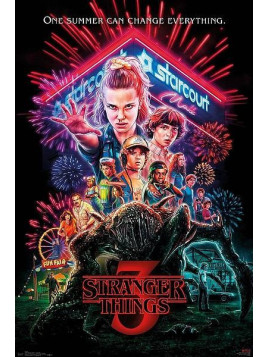 Affiche Stranger things 3 : one sheet