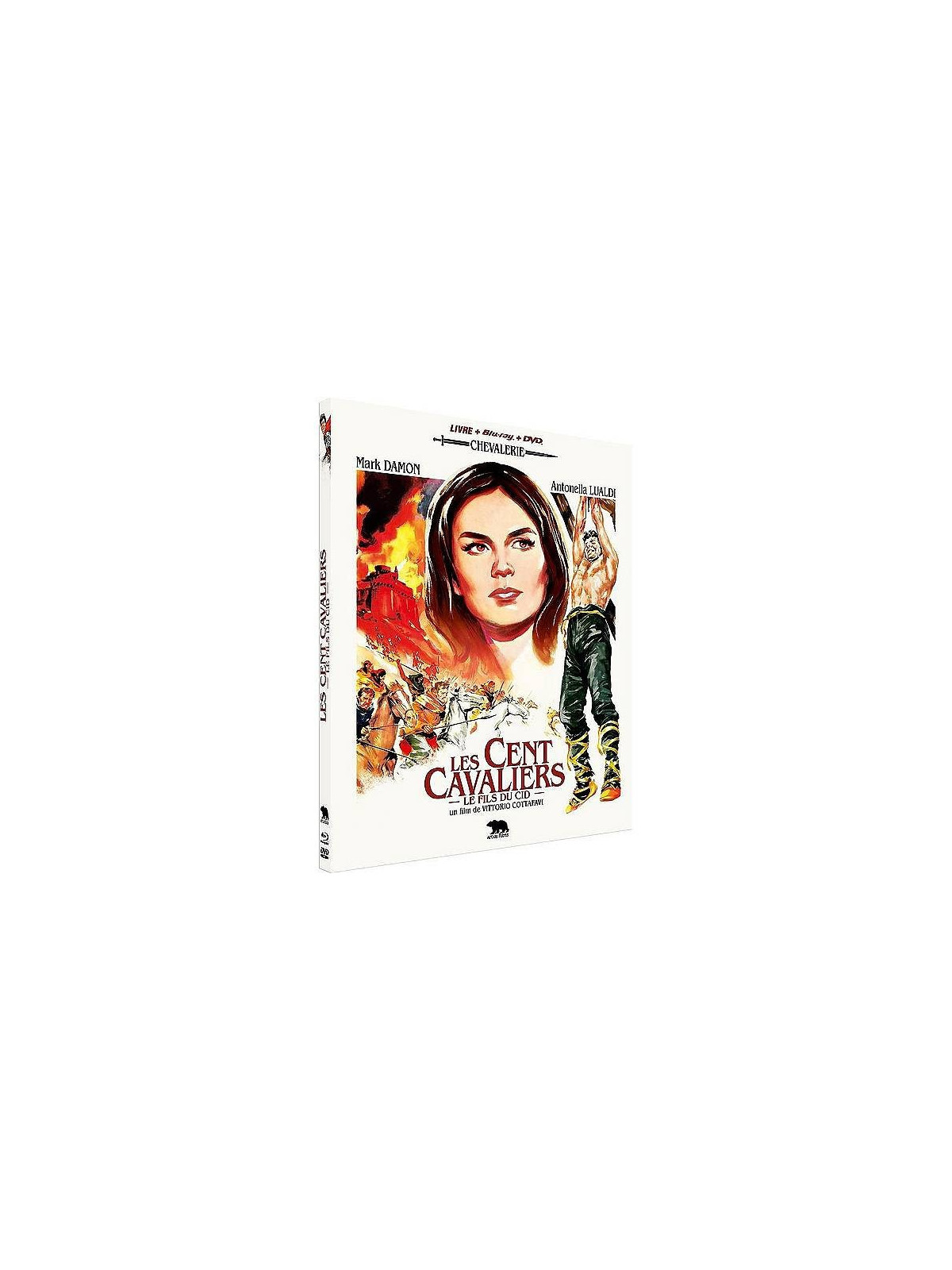 Vittorio Cottafavi : Les cent cavaliers – le fils du Cid (Blu-ray + DVD + livre)