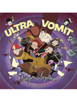 le disque de Ultra vomit : Panzer surprise ! est en stock en vinyle et dvd à ciel rouge, disquaire à dijon