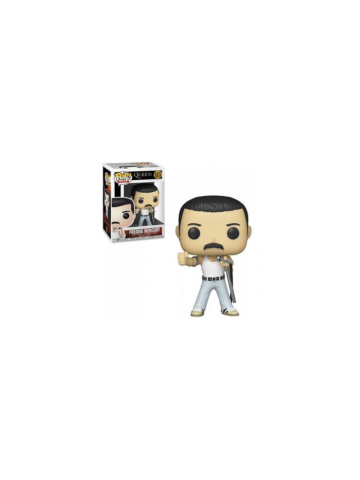 Figurine pop! Queen : Freddie Mercury (Radio gaga) (N° 183)